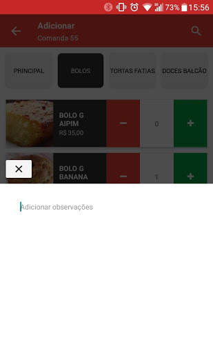 Interface Comanda Mobile screenshot 5