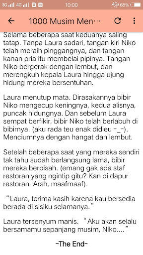 Novel Cinta Romatis screenshot 4