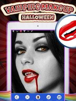 Vampire Halloween Makeup screenshot 3