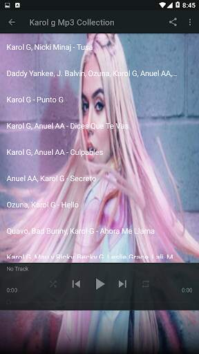 Karol G <<<<' [ Mi Cama] '>>> Music <<< screenshot 2