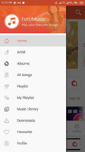 Myanmar Music Player Downloader :ForUMusic screenshot 2