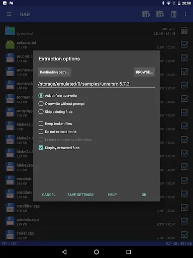 RAR screenshot 14