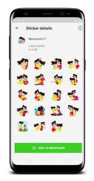 I Love You Sticker for Whatsapp - WAStickerApps screenshot 1