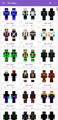 PvP Skins for Minecraft PE screenshot 12