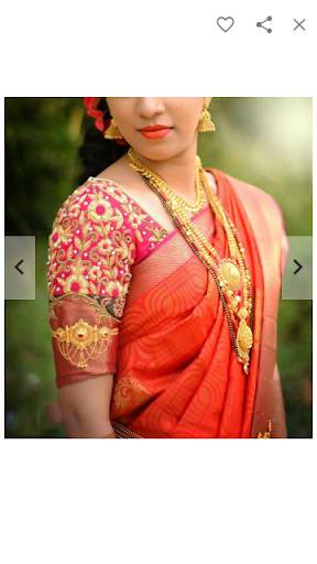 Maggam Work Blouse Designs скриншот 5
