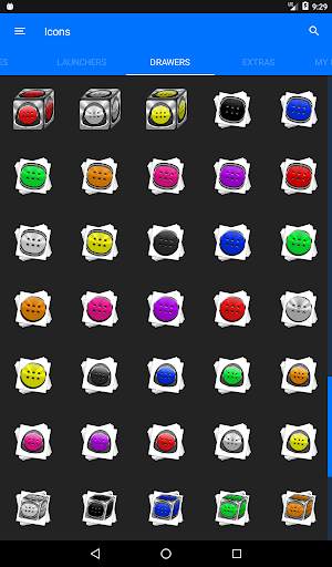 Green Glass Orb Icon Pack screenshot 15