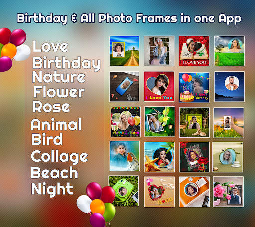 Birthday Photo Frame Maker App screenshot 14