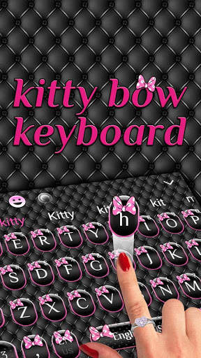 Cute Bow Keyboard theme screenshot 2
