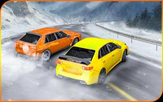 piste de neige édition de course de voiture screenshot 4