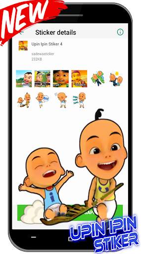 Upin Ipin Stiker For WAStickerApps screenshot 6