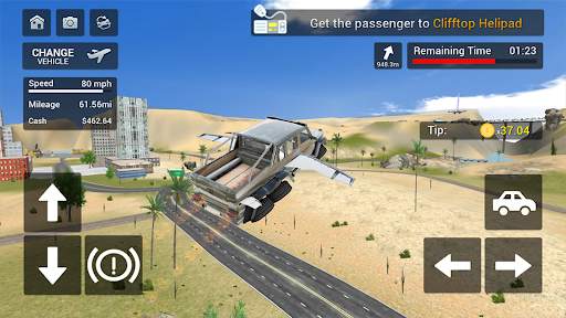 Flying Car Transport Simulator screenshot 5