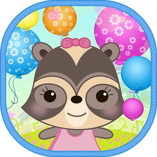 Candy Raccoon: Pop Balloons 1.3