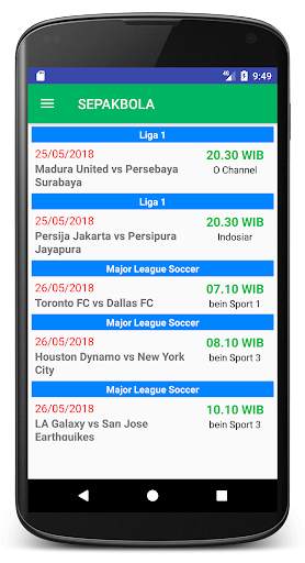Jadwal Siaran Bola dan TV screenshot 2