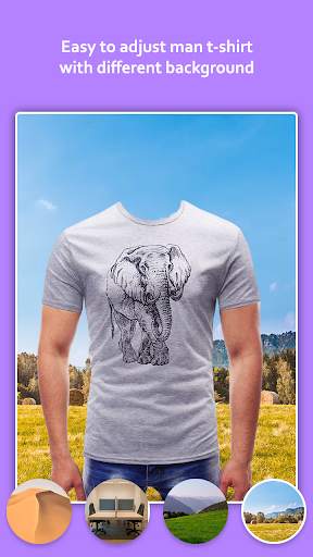 Man T-Shirt Fashion Photo Editor screenshot 4
