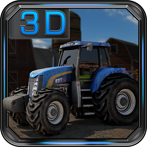 Farm Tractor Driver 3D Parking icon