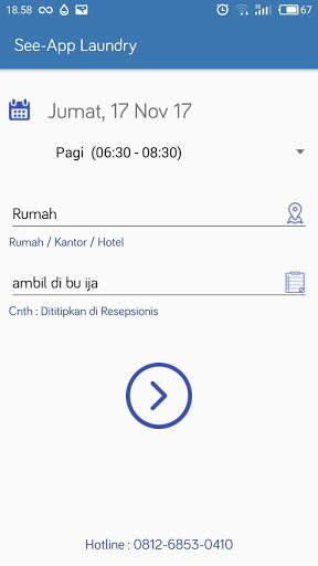 See-App Laundry screenshot 2