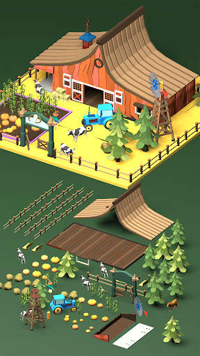 World Builder 3D - Models Assembling Puzzle Game screenshot 3