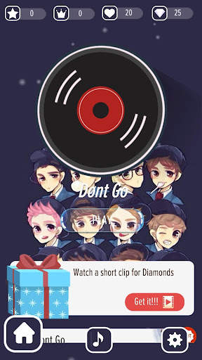 Piano EXO 2021 - Tap Tiles OFFLINE screenshot 1