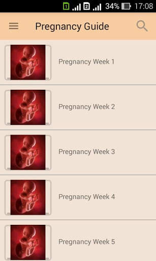 Pregnancy week by week. Children. Period tracker screenshot 1