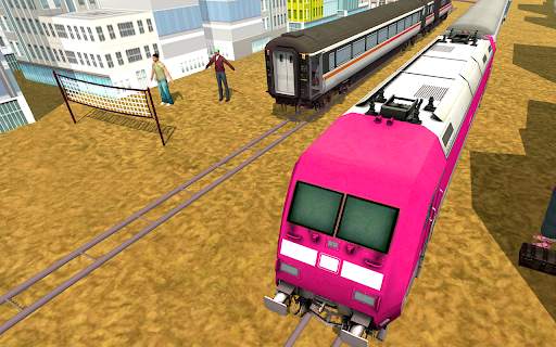 Train Simulator Free Euro Train Driving Games 2021 screenshot 4