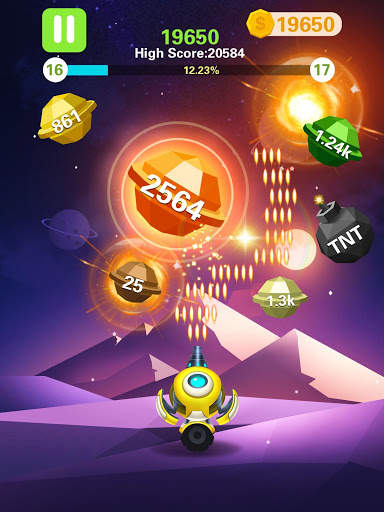Rock Blast - Fire Ball screenshot 7