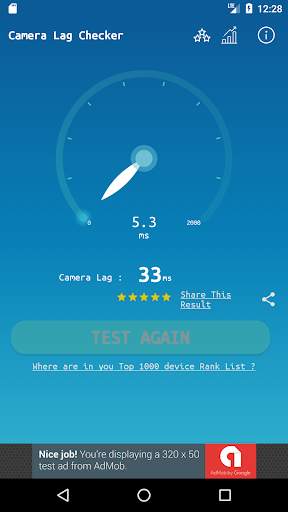 Free Camera Speed Test - Camera Benchmark Test App screenshot 1