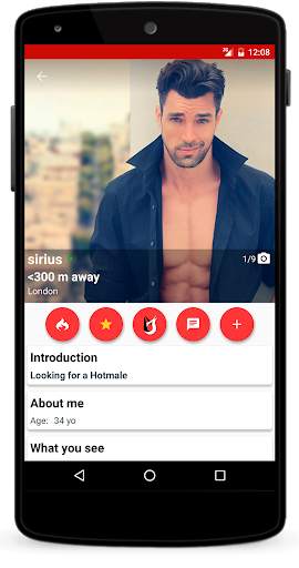 Hotmale - Gay Social Dating screenshot 2