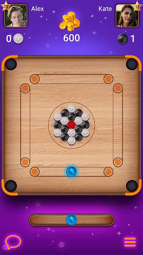 Carrom Lure - Disc pool game screenshot 1
