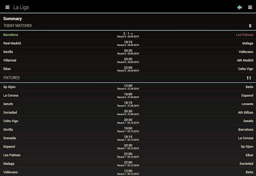 Football center - live scores screenshot 10