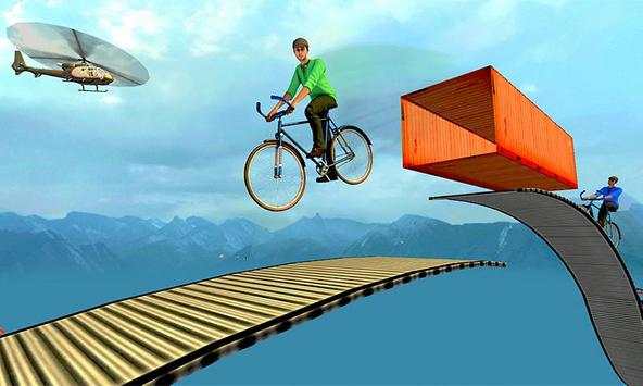 Impossible Bicyle Racing Stunts Tracks 3D screenshot 4