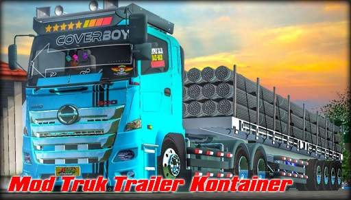 Mod Truk Trailer Kontainer screenshot 1