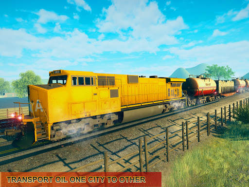 Oil Tanker Train Simulator 2020: Pro Transporter screenshot 17