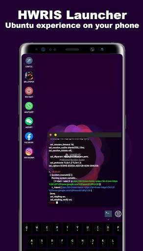 HWRIS - Ubuntu Style Launcher screenshot 1