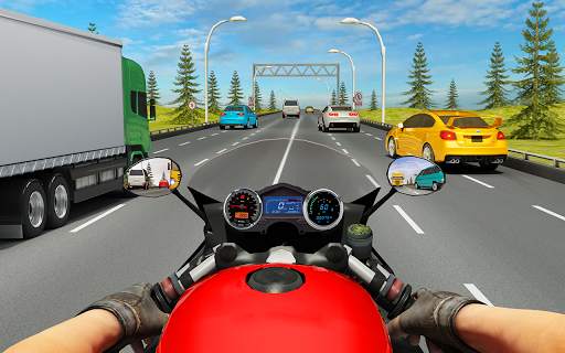 Tricky Moto Racing Traffic Highway Driving screenshot 11