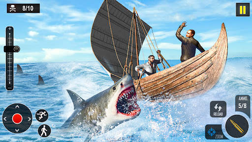 Shark Attack FPS Sniper Game screenshot 3