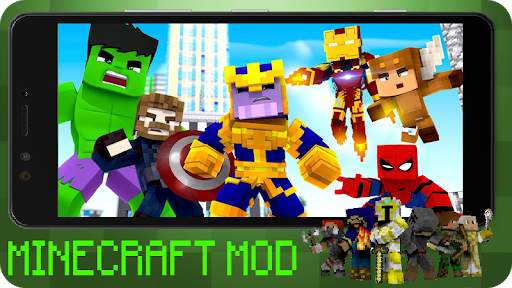 🦸 Superheroes Mod for Minecraft PE screenshot 1