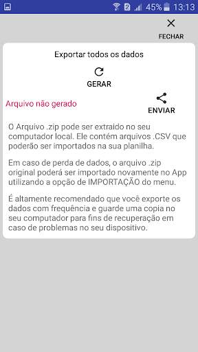 Contas a receber скриншот 8