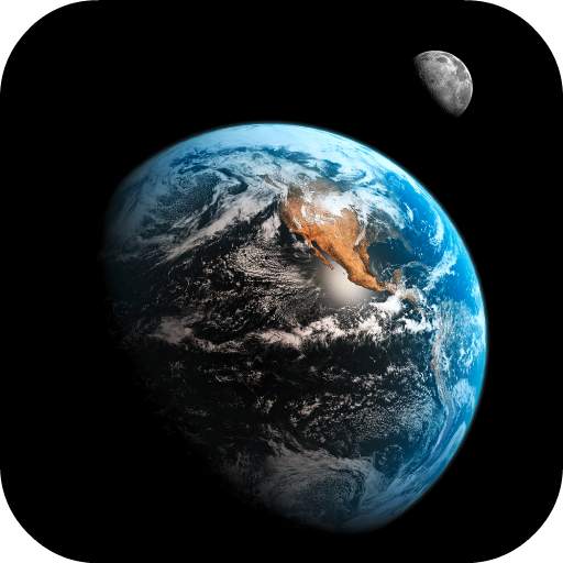 Earth and Moon Live Wallpaper 5.0