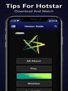 Hotstar Live Tv-free Guide 2020 screenshot 1