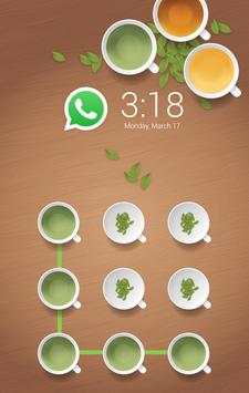 Tea Time CM Security Theme screenshot 1