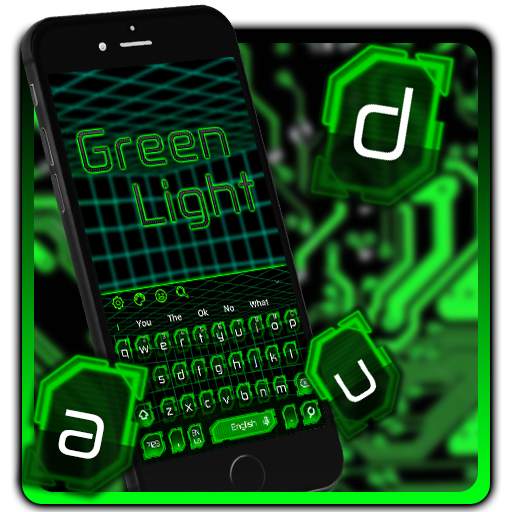Green Light Keyboard 10001002