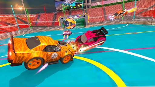 World Car Soccer League - Rocket Ball Car Racing screenshot 2