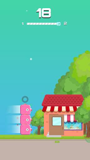 Stack Bird: Flappy Fly Bird Run Fun Race 2D скриншот 5