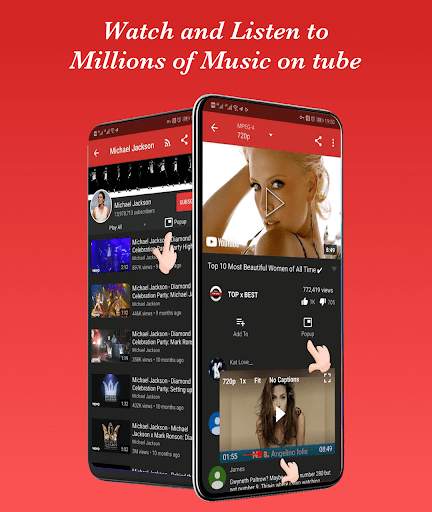 Play Tube & Video Tube स्क्रीनशॉट 1