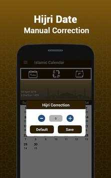 Hijri Islamic Calendar 2018 screenshot 3