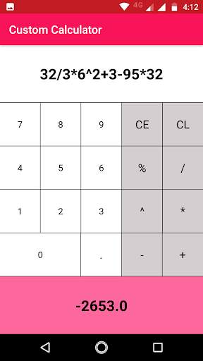 Custom Calculator скриншот 2
