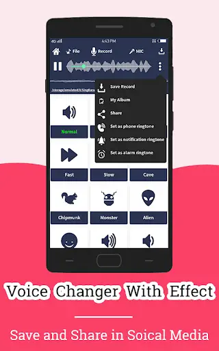Voice Changer screenshot 2