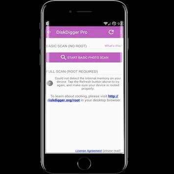 Pro Diskdigger picture Recovery screenshot 1