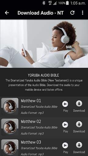 Yoruba Audio Bible (NT Audio Drama) screenshot 6