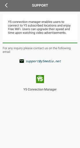 Y5 Connection Manager screenshot 4